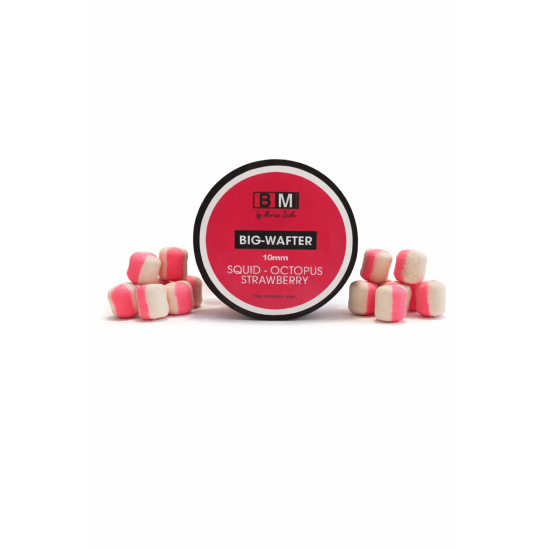 Wafter BM Baits - Big Squid-Octopus & Strawberry 10mm